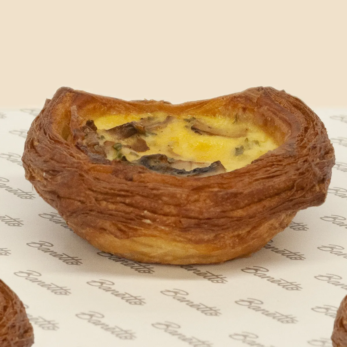 Quiche de hongos